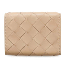 Load image into Gallery viewer, Bottega Veneta INTRECCIATO compact wallet Beige666944 Leather
