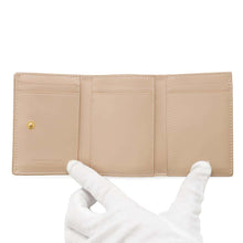 Load image into Gallery viewer, Bottega Veneta INTRECCIATO compact wallet Beige666944 Leather
