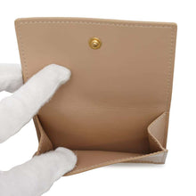 Load image into Gallery viewer, Bottega Veneta INTRECCIATO compact wallet Beige666944 Leather
