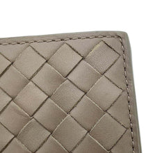 Load image into Gallery viewer, Bottega Veneta INTRECCIATO Bi-fold Wallet Greige113993 Leather
