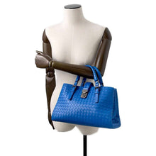 Load image into Gallery viewer, Bottega Veneta INTRECCIATO 2WAYBag Blue489509 Leather
