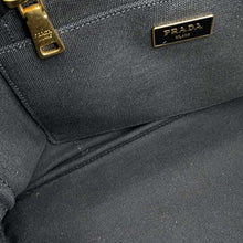 Load image into Gallery viewer, PRADA Canapa 2WAY tote BlackBN2642 Canvas
