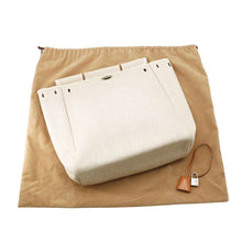 将图像加载到图库查看器中，HERMES Herbag a Dos Natural/Beige Toile H Bashhunter Size PM
