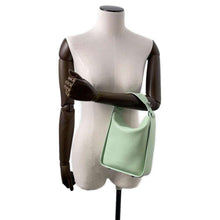 Load image into Gallery viewer, BALENCIAGA TOOL2.0 Tool North South Tote Bag Light Green669754 Calf Leather Size XS
