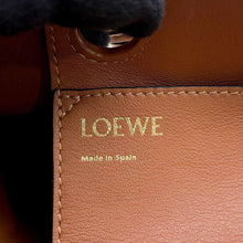 将图像加载到图库查看器中，LOEWE Anagram 2way Tote Beige/BrownA717S74X01 Canvas Leather Size Mini
