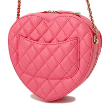 Load image into Gallery viewer, CHANEL Heart Shape ChainShoulder PinkAS3191 Lambskin
