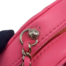 将图像加载到图库查看器中，CHANEL Heart Shape ChainShoulder PinkAS3191 Lambskin
