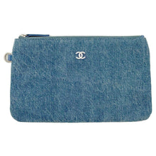 Load image into Gallery viewer, CHANEL CHANEL22 ChainShoulder Bag BlueAS3260 Denim Size Small
