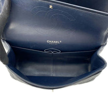 Load image into Gallery viewer, CHANEL Matelasse W Chain W Flap Shoulder Bag NavyA58600 Lambskin Size 30
