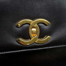 将图像加载到图库查看器中，CHANEL Dekacoco ChainTote Bag BlackA03682 Lambskin
