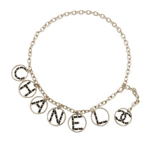 将图像加载到图库查看器中，CHANEL CCBag Charm ChainBelt Gold Metal Leather
