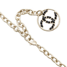 Load image into Gallery viewer, CHANEL CCBag Charm ChainBelt Gold Metal Leather
