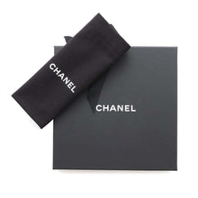 Load image into Gallery viewer, CHANEL Ribbon motif Chain leather belt Size 65 Gold/BlackAA8365 Lambskin
