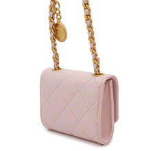 Load image into Gallery viewer, CHANEL Matelasse Chain wallet Pink Leather
