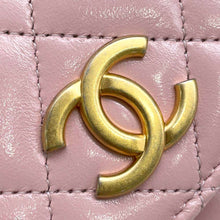 Load image into Gallery viewer, CHANEL Matelasse Chain wallet Pink Leather
