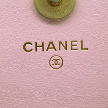 Load image into Gallery viewer, CHANEL Matelasse Chain wallet Pink Leather
