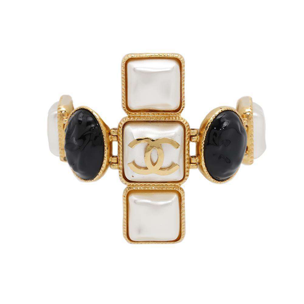 楽天市場】シャネル CHANEL ピアス CCマーク メタル＆ストラス