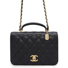 将图像加载到图库查看器中，CHANEL Matelasse 2wayChainShoulder BlackAS4286 Caviar Leather
