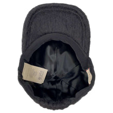 Load image into Gallery viewer, GUCCI Petite GG Marmont Baseball Cap Size M Black729349 Mohair
