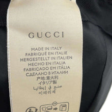 Load image into Gallery viewer, GUCCI Petite GG Marmont Baseball Cap Size M Black729349 Mohair
