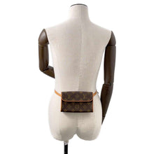 将图像加载到图库查看器中，LOUIS VUITTON Pochette Florentine BrownM51855 Monogram Size XS
