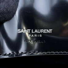 将图像加载到图库查看器中，SAINT LAURENT PARIS LE37 2wayShoulder Black742828 Patent Leather
