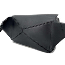 Load image into Gallery viewer, LOEWE Puzzle Bumbag BlackB510P35X09 Leather Size Small
