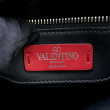 将图像加载到图库查看器中，Valentino Garavani VLTN Clutch Bag BlackWY2B0692WJW0NI Leather
