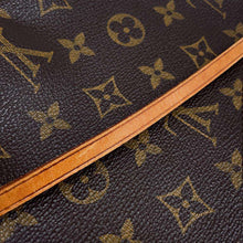 将图像加载到图库查看器中，LOUIS VUITTON Pochette Accessoires BrownM40712 Monogram
