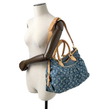 Load image into Gallery viewer, LOUIS VUITTON Neo Cabby BlueM95349 Monogram Denim Size MM
