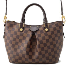 将图像加载到图库查看器中，LOUIS VUITTON Siena RedN41545 Damier Ebene Canvas Size PM
