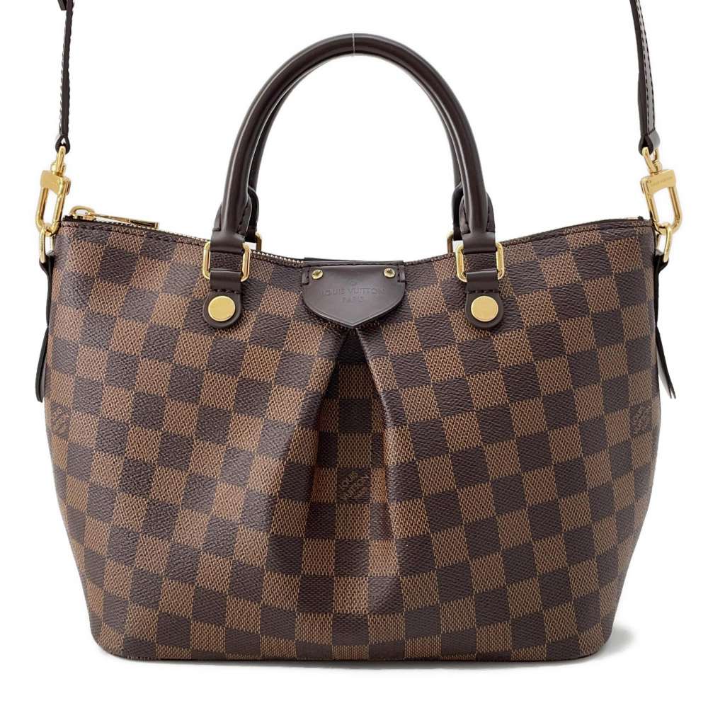 LOUIS VUITTON Siena RedN41545 Damier Ebene Canvas Size PM