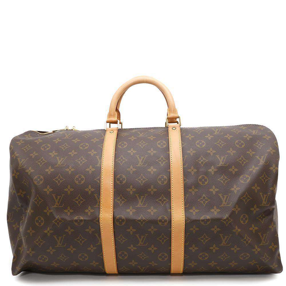 LOUIS VUITTON Keepall BrownM41424 Monogram Size 55