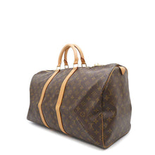 将图像加载到图库查看器中，LOUIS VUITTON Keepall BrownM41424 Monogram Size 55
