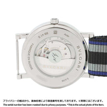 将图像加载到图库查看器中，BVLGARI BVLGARI・BVLGARI Fragment Design Special Edition W41mm Stainless Steel Fabric Black Dial103570
