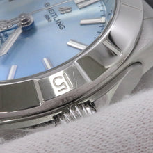 将图像加载到图库查看器中，BREITLING Chronomat Automatic GMT 40 W40mm Stainless Steel Rubber Ice blue DialP32398101C1S2
