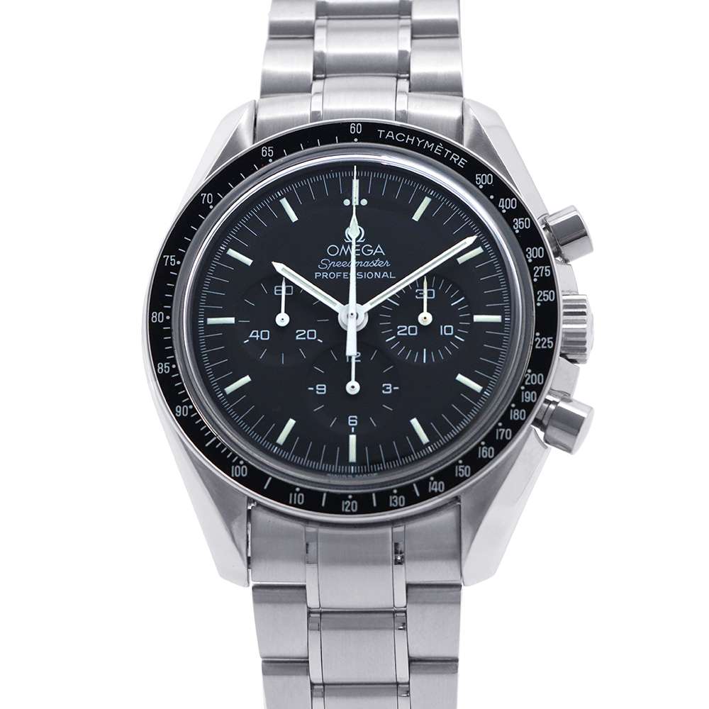 OMEGA Speedmaster Professional Apollo No. 11 W42mm Stainless Steel Black Dial3560.5