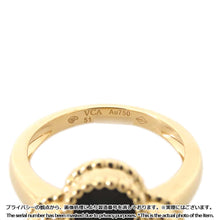 Load image into Gallery viewer, Van Cleef &amp; Arpels Vintage Alhambra 1PD Ring Size 51/#11VCARA41051 18K Yellow Gold
