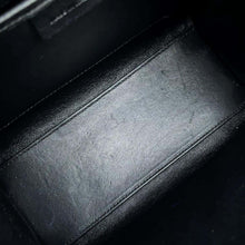 将图像加载到图库查看器中，CELINE Luggage Black189243 Smooth Calf Leather Size Nano
