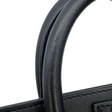 将图像加载到图库查看器中，CELINE Luggage Black189243 Smooth Calf Leather Size Nano
