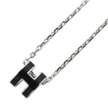 Load image into Gallery viewer, HERMES Pop Ash Necklace Black Metal Lacquer
