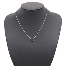 Load image into Gallery viewer, HERMES Pop Ash Necklace Black Metal Lacquer
