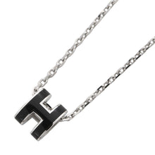 Load image into Gallery viewer, HERMES Pop Ash Necklace Black Metal Lacquer
