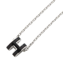 Load image into Gallery viewer, HERMES Pop Ash Necklace Black Metal Lacquer
