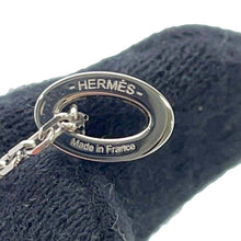 将图像加载到图库查看器中，HERMES Pop Ash Necklace Black Metal Lacquer
