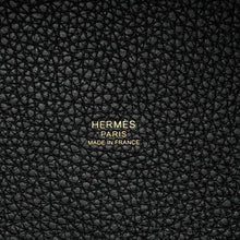 将图像加载到图库查看器中，HERMES Picotin Lock Black Taurillon Clemence Size MM
