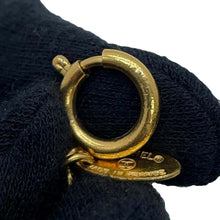 Load image into Gallery viewer, CHANEL Cambon Plate Chain Necklace Gold Metal

