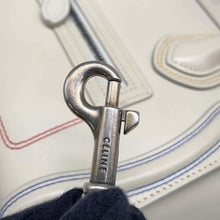 将图像加载到图库查看器中，CELINE Luggage Nano Shopper 2way Ivory/Red/Blue177923ADG.01BC Leather Size Nano
