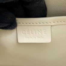 将图像加载到图库查看器中，CELINE Luggage Nano Shopper 2way Ivory/Red/Blue177923ADG.01BC Leather Size Nano
