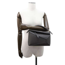 Load image into Gallery viewer, LOEWE Puzzle bag Dark GrayA510P60X30 Calf Leather Size Small
